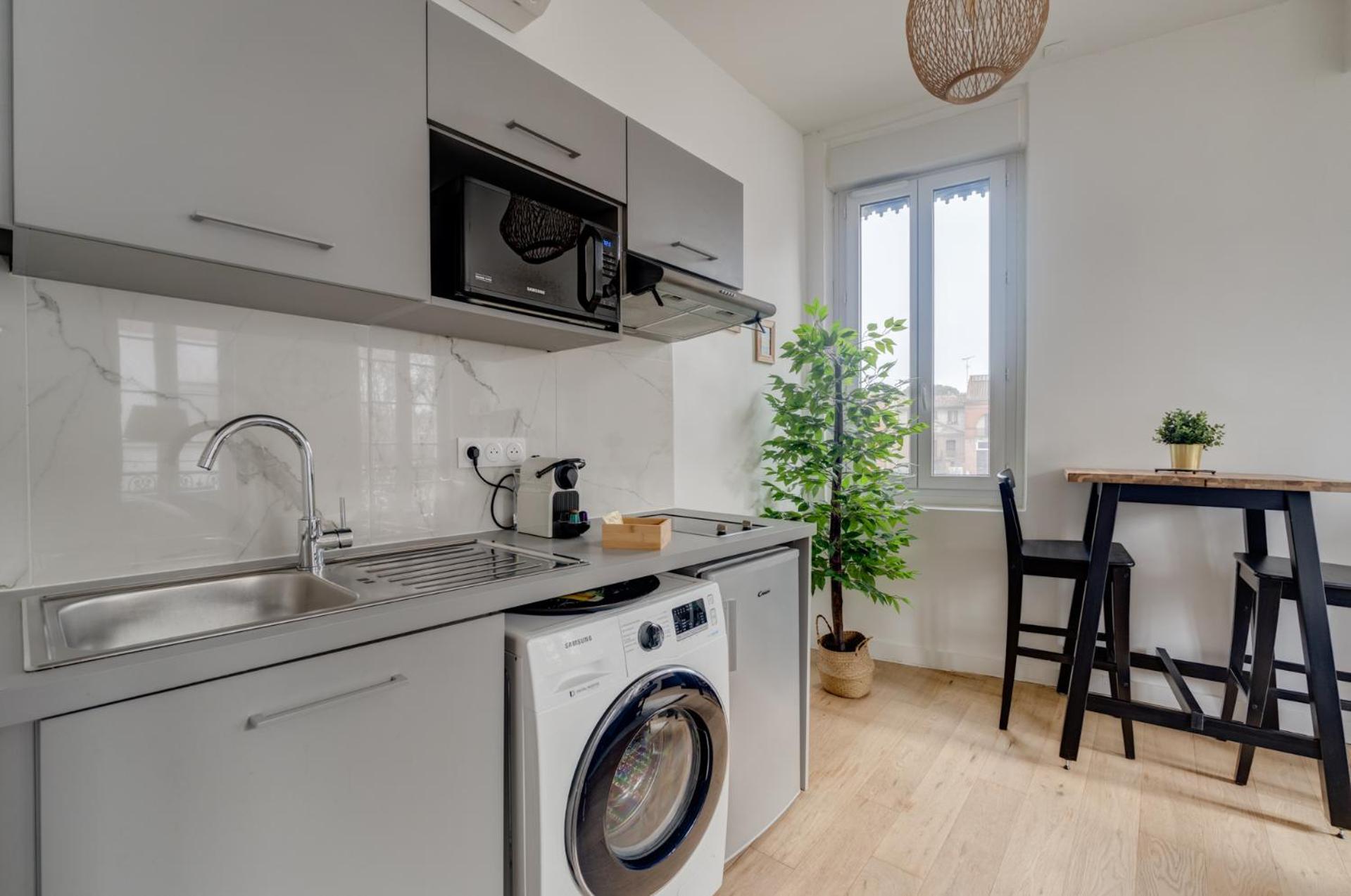 Studio Chic Et Lumineux, Garage, Wifi, Clim Toulouse Extérieur photo