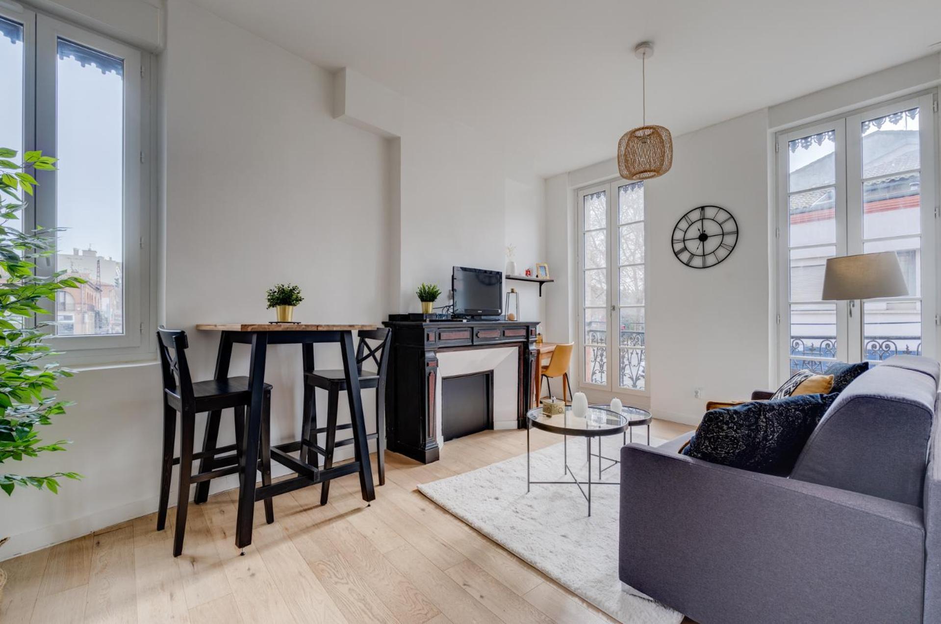 Studio Chic Et Lumineux, Garage, Wifi, Clim Toulouse Extérieur photo